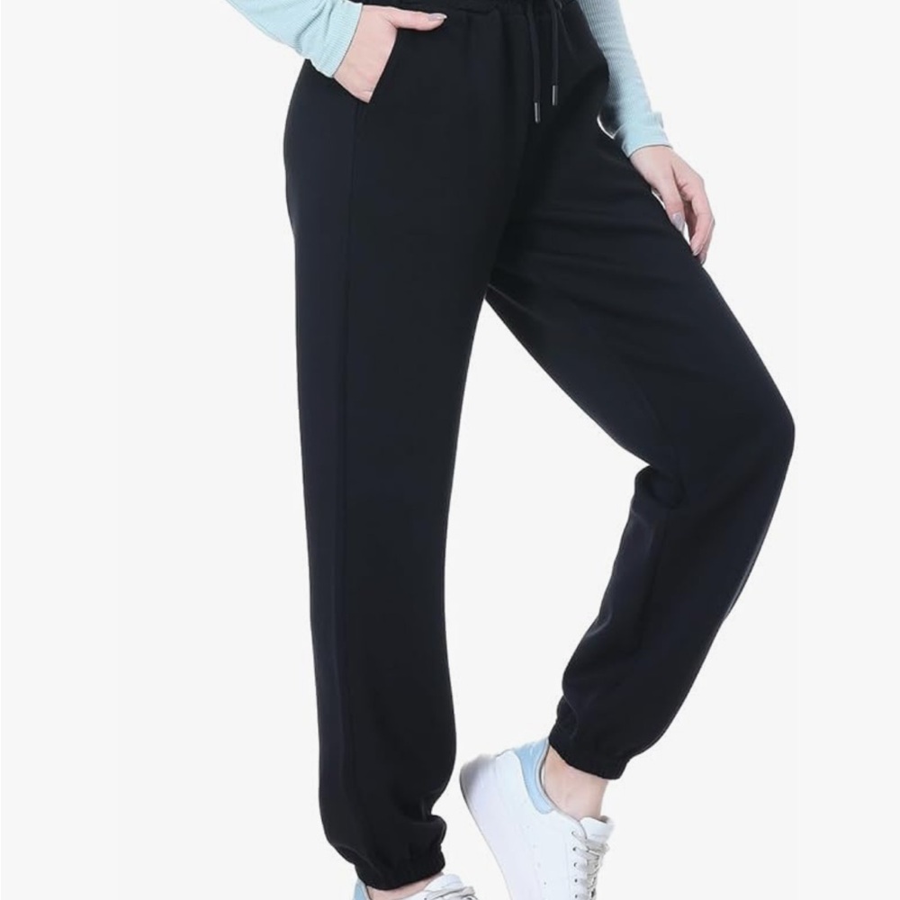 Sleek Black Women's Joggers